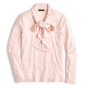 Jcrew 365 Stretch Tie Neck Blouse | Sz M